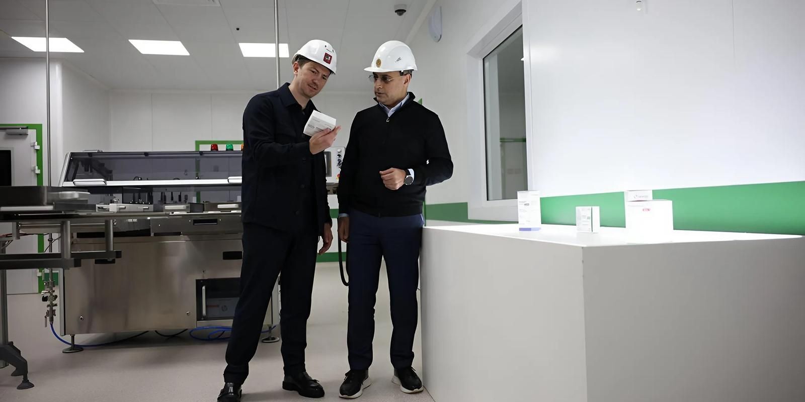 В ОЭЗ «Технополис Москва» продолжается строительство завода по производству готовых лекарственных форм