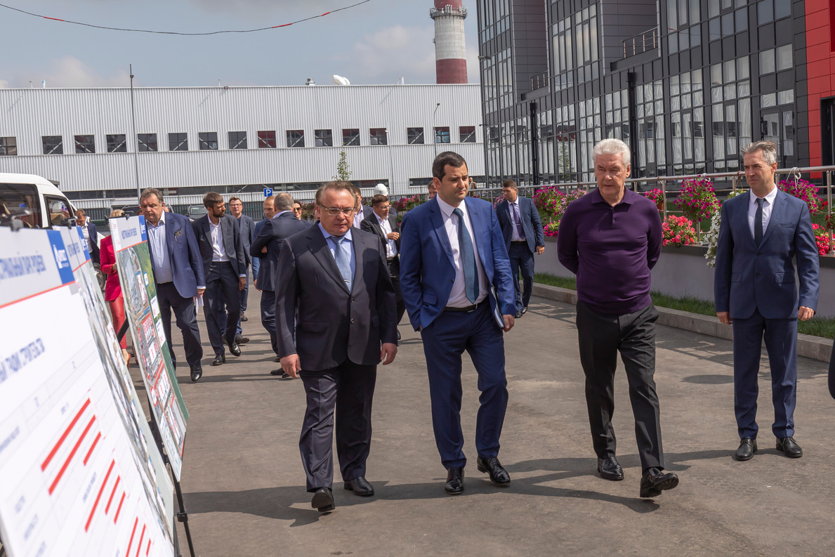 Визит С.С. Собянина в Руднево